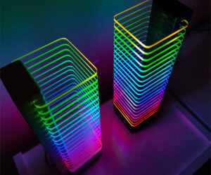 RGB LED Tower Desk Light