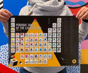 Periodic Table of LEGO Colors V2.0