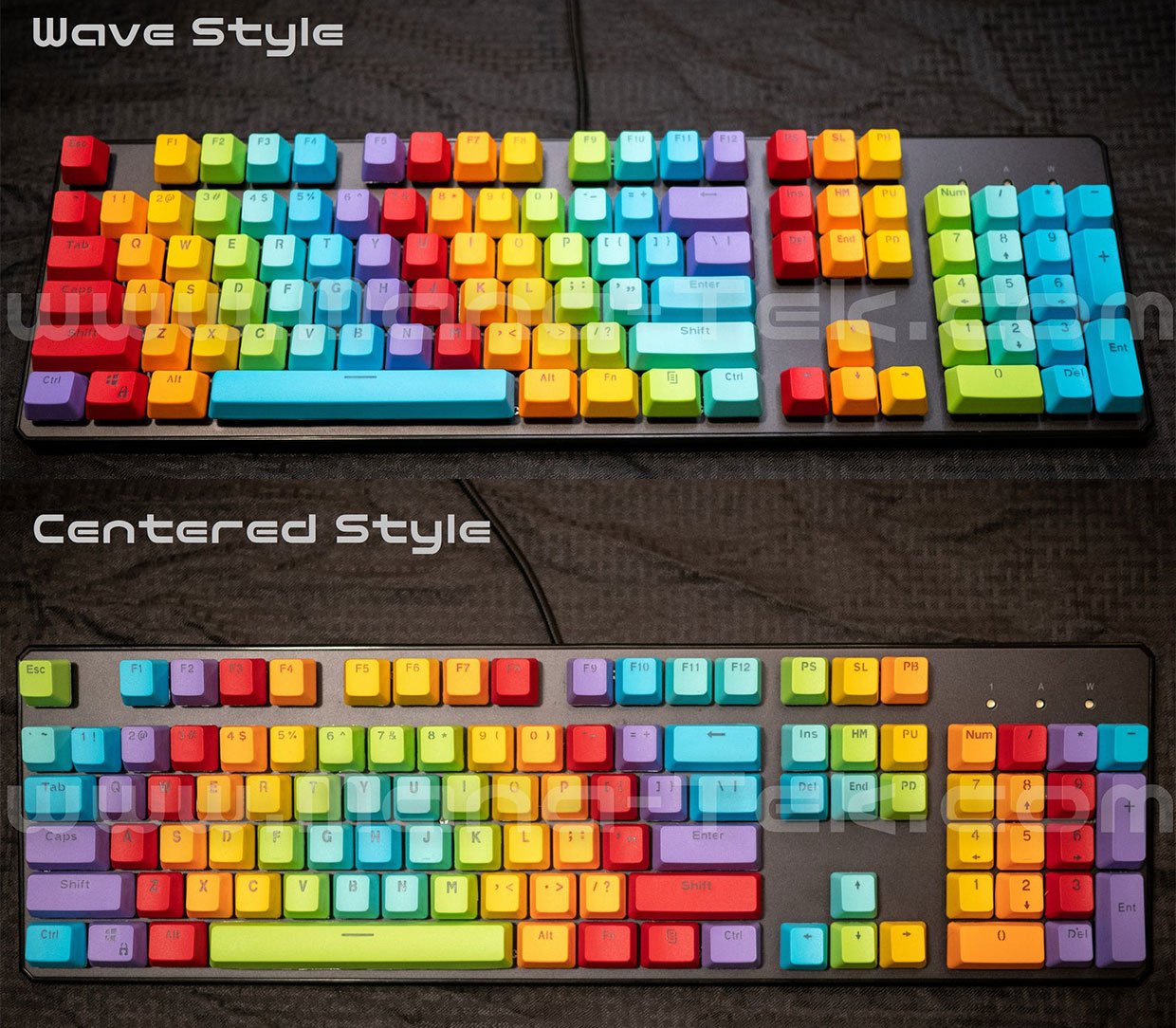 Rainbow Keycap Set