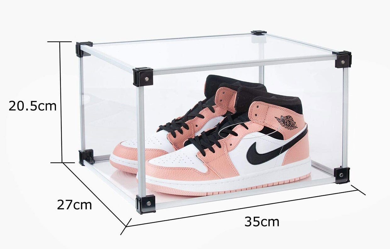 S-JIANG Acrylic Sneaker Display Boxes