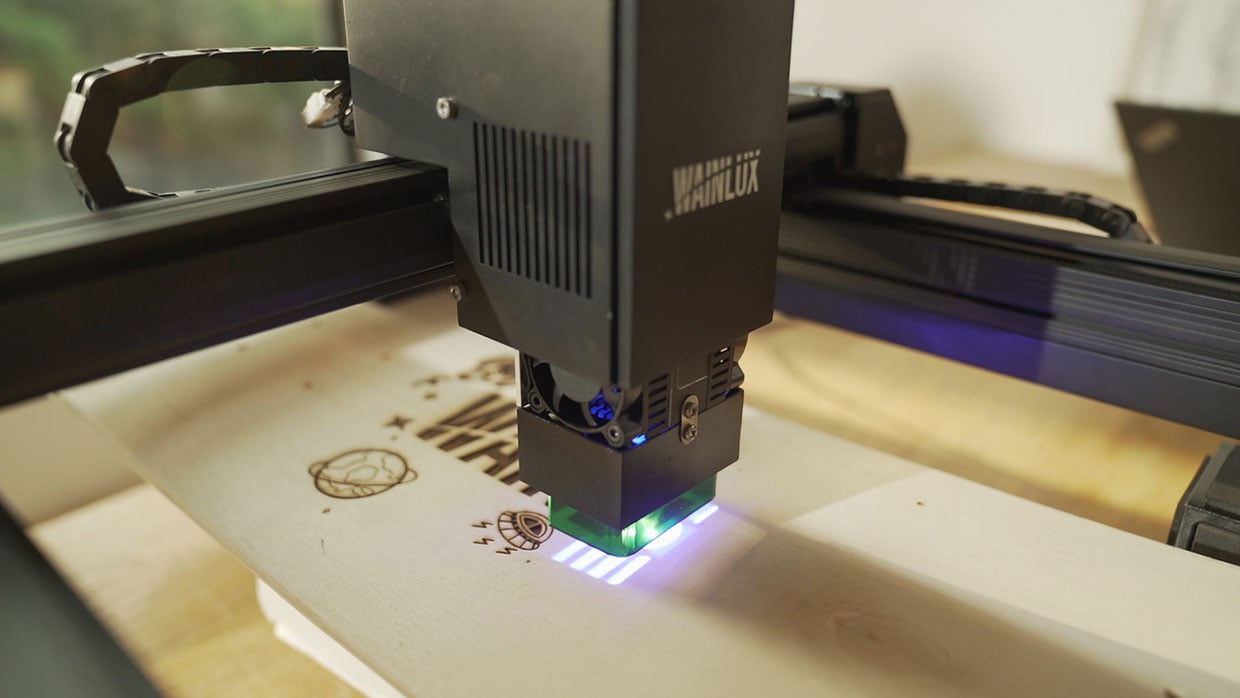 Wainlux L3 Desktop Laser Cutter + Engraver