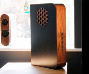 Building a Wood + Carbon Fiber PS5 Case