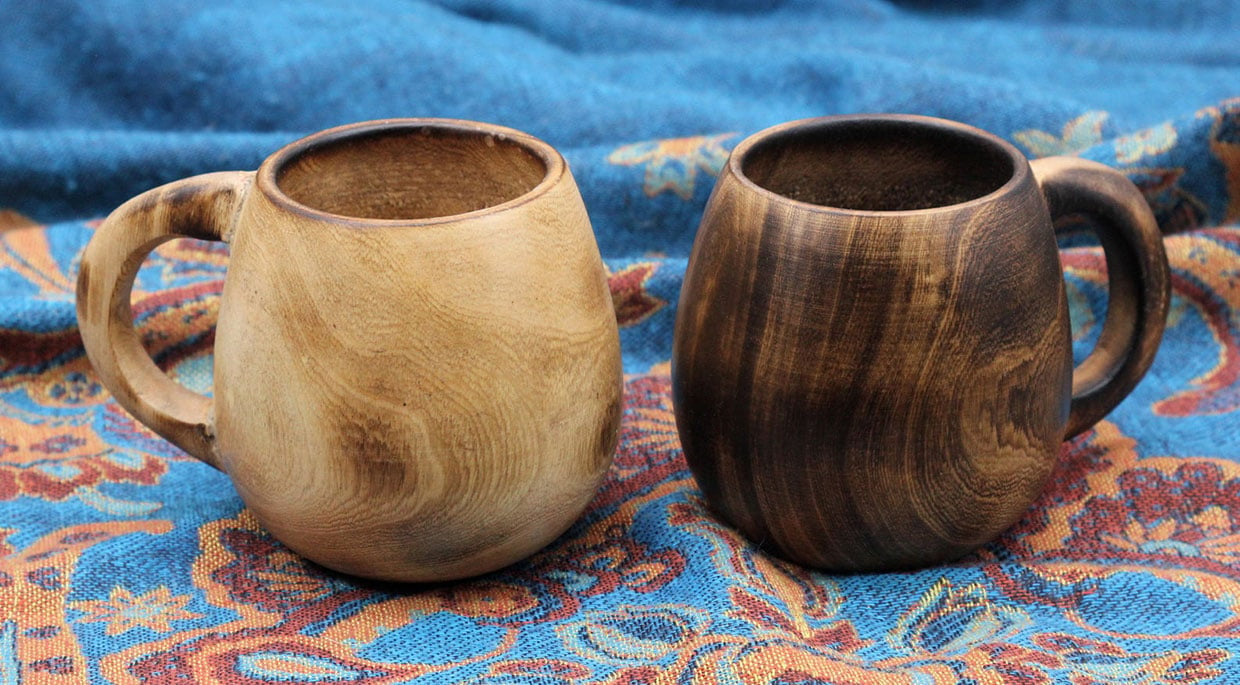 Wooden Dogo Mugs