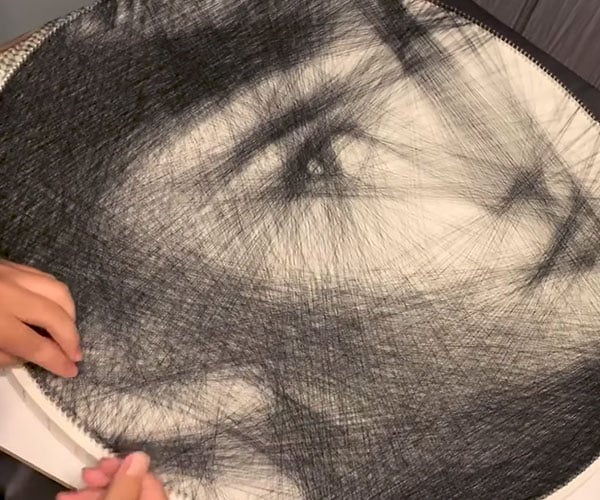 Painting Portraits with Thread