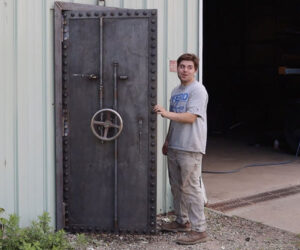 Making a 400-Pound Steel Door