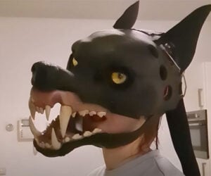 Animatronic / Mechanical Wolf Mask
