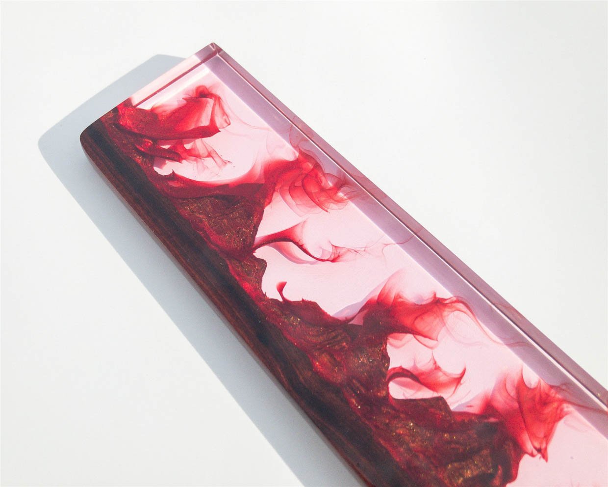 Resin and Wood Wrist Rests
