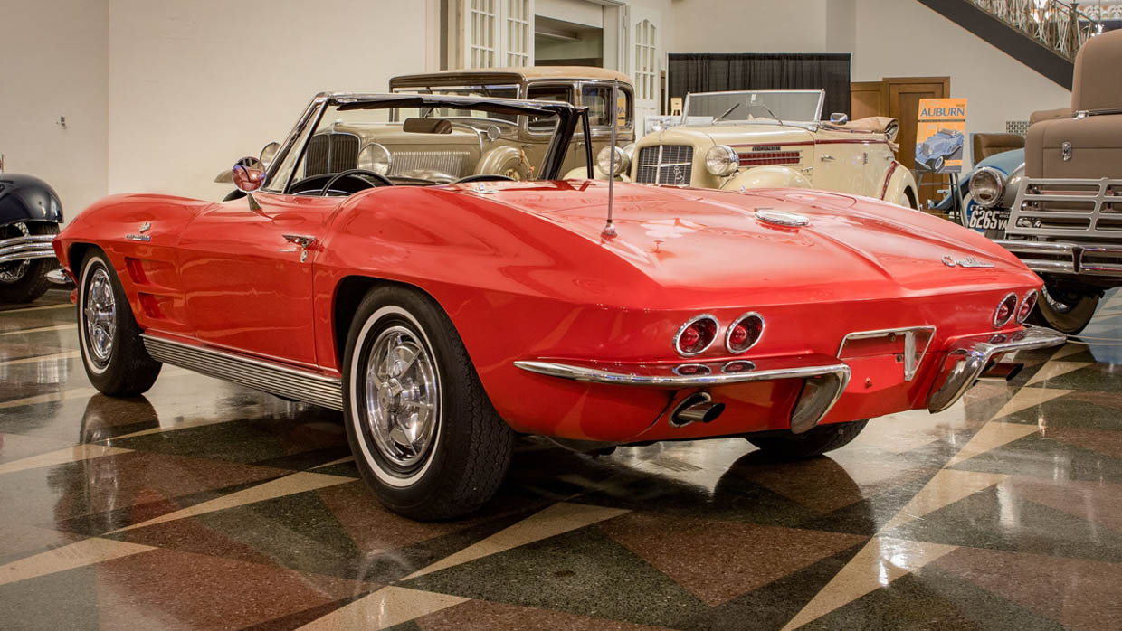 Win a 1963 Corvette Sting Ray Fuelie Convertible