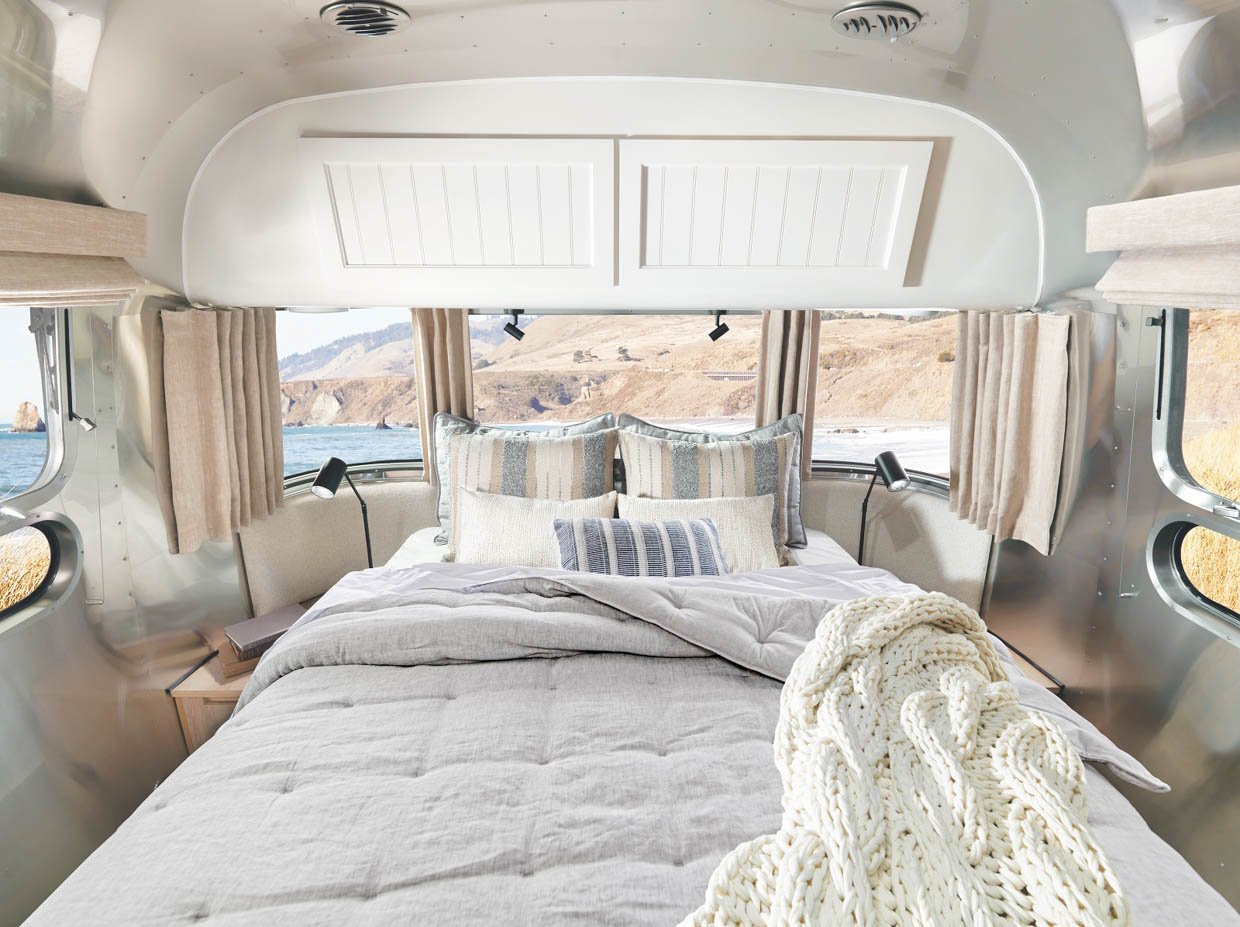 Airstream x Pottery Barn Special Edition Travel Trailer