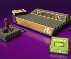 Atari 2600 3D Voxel Art