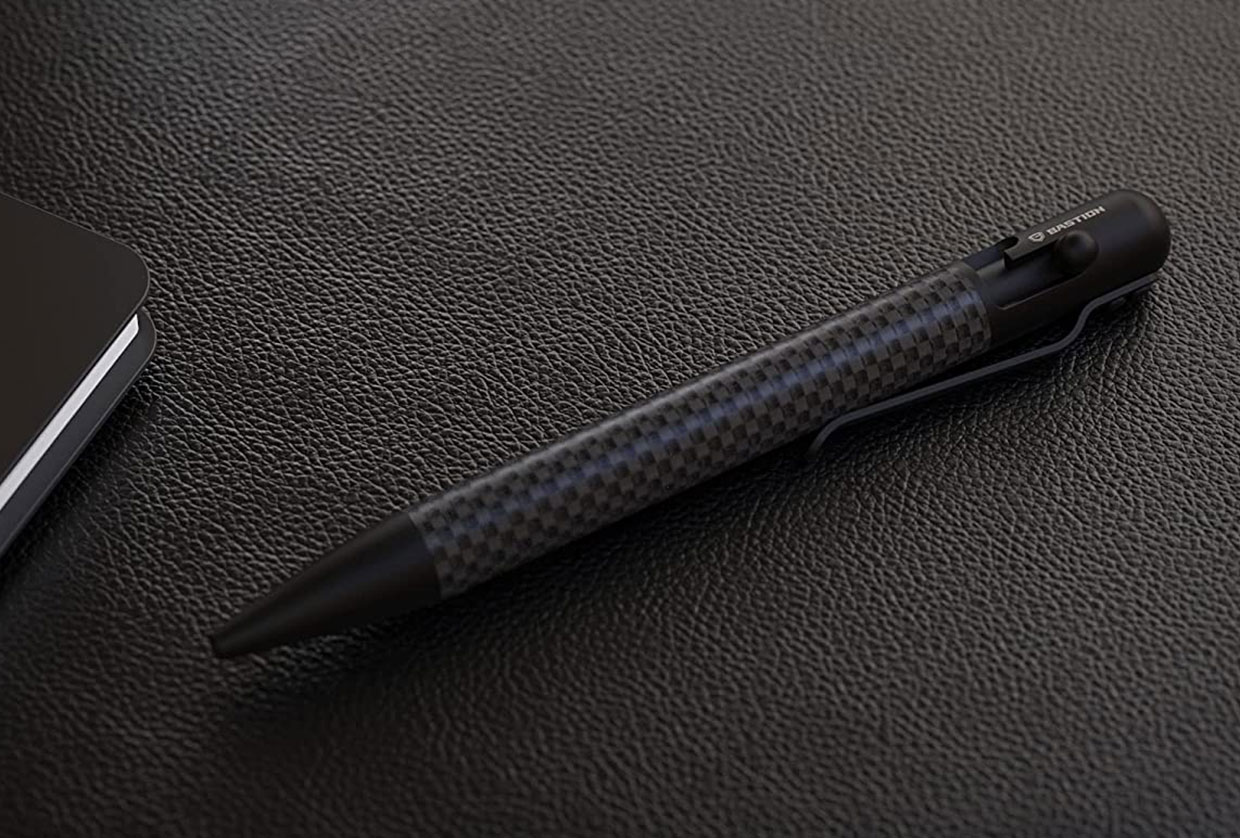 Bastion G2 Carbon Fiber + Stainless Steel Pen