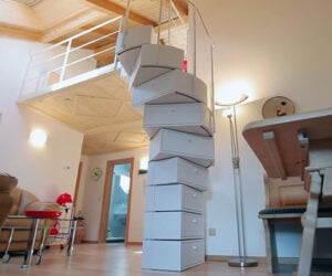 Transforming Spiral Staircase