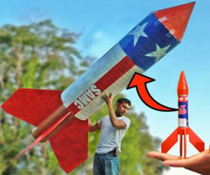 Giant Firework Rocket