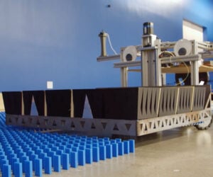 Robot Sets Up 100,000 Dominoes