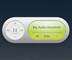 Music Widget for MacOS