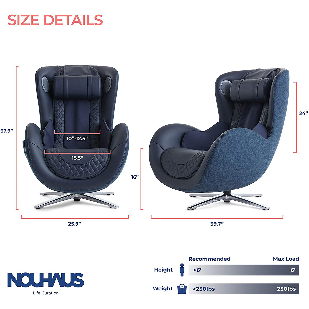 Nouhaus Classic Massage Chair
