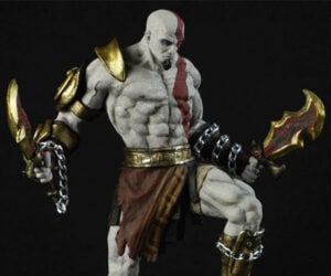 Sculpting Kratos