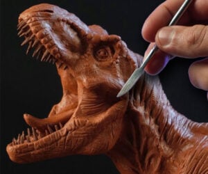 Sculpting T-Rex
