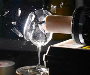 Ultra-Slow-Motion Wine Glass Shatter