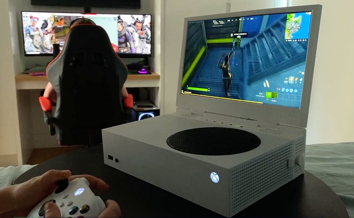 Amazing Xbox One S Mod Turns Console Into a Laptop