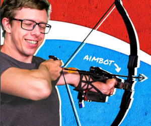 Auto-Aiming Archery Bow
