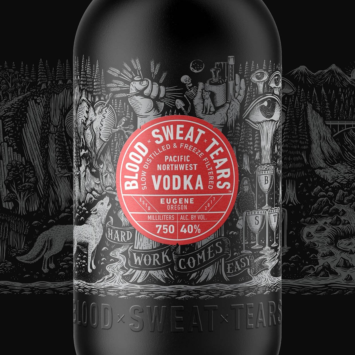 Blood + Sweat + Tears Vodka