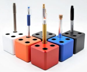 Cerakoted Aluminum Pen Holders