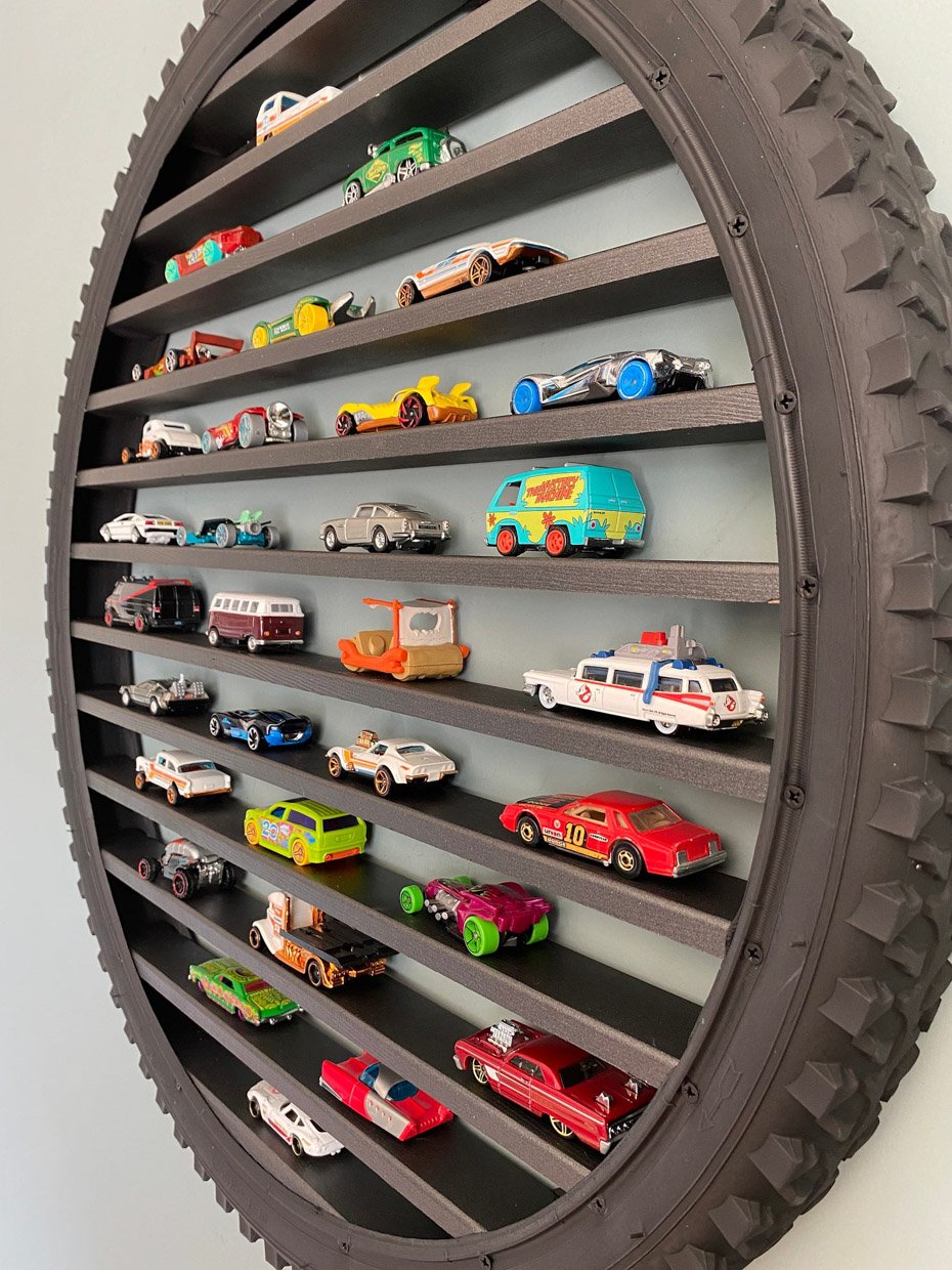 Now Decor Display Shelf for Hot Wheels and Toy Cars - 20