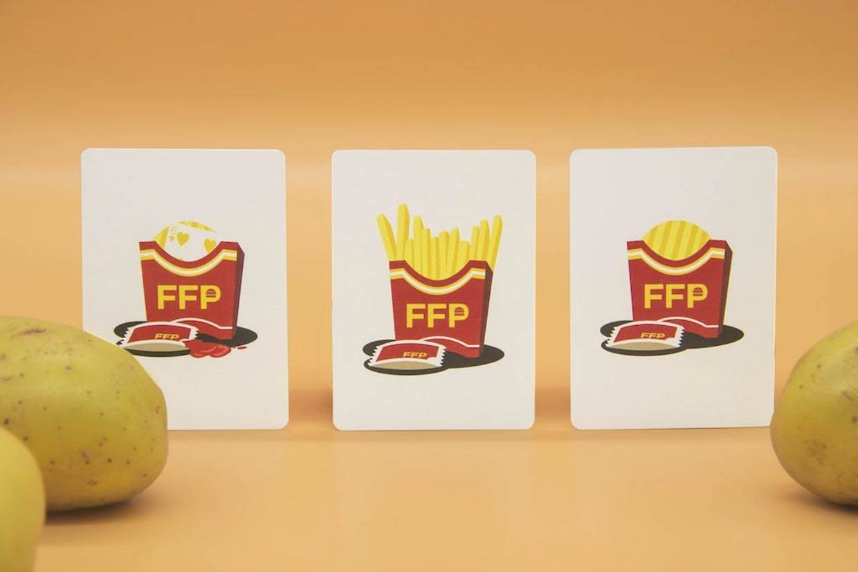 Ketchup + Fries Playing Cards