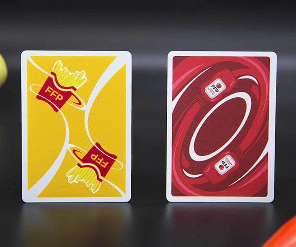Ketchup + Fries Playing Cards