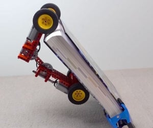 LEGO Car Climbs Challenging Obstacles
