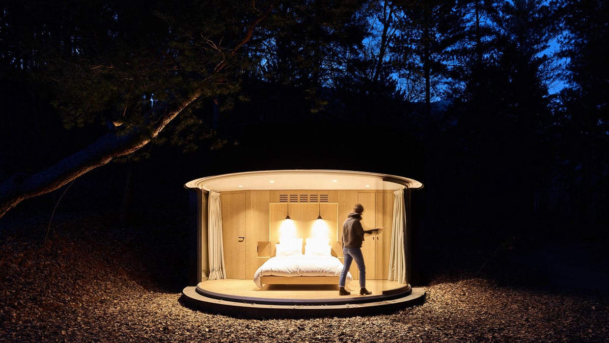 Lumipod Circular Cabin