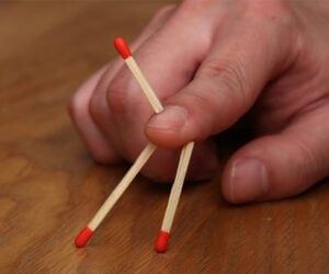 Stop Motion Matchstick Animation