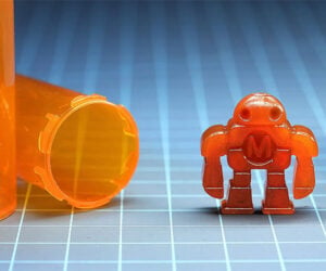Turning Plastic Pill Bottles Into Robots