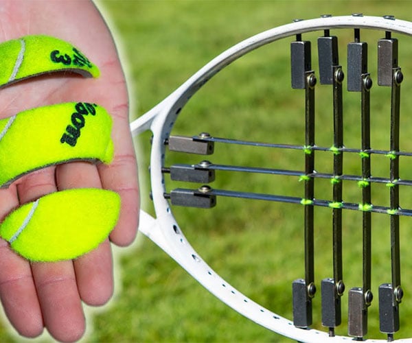 Tennis Balls vs. Razor Racket