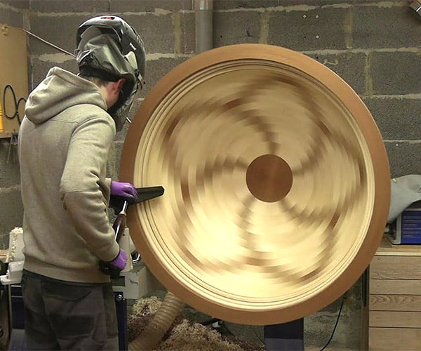 Woodturning a Giant Bowl