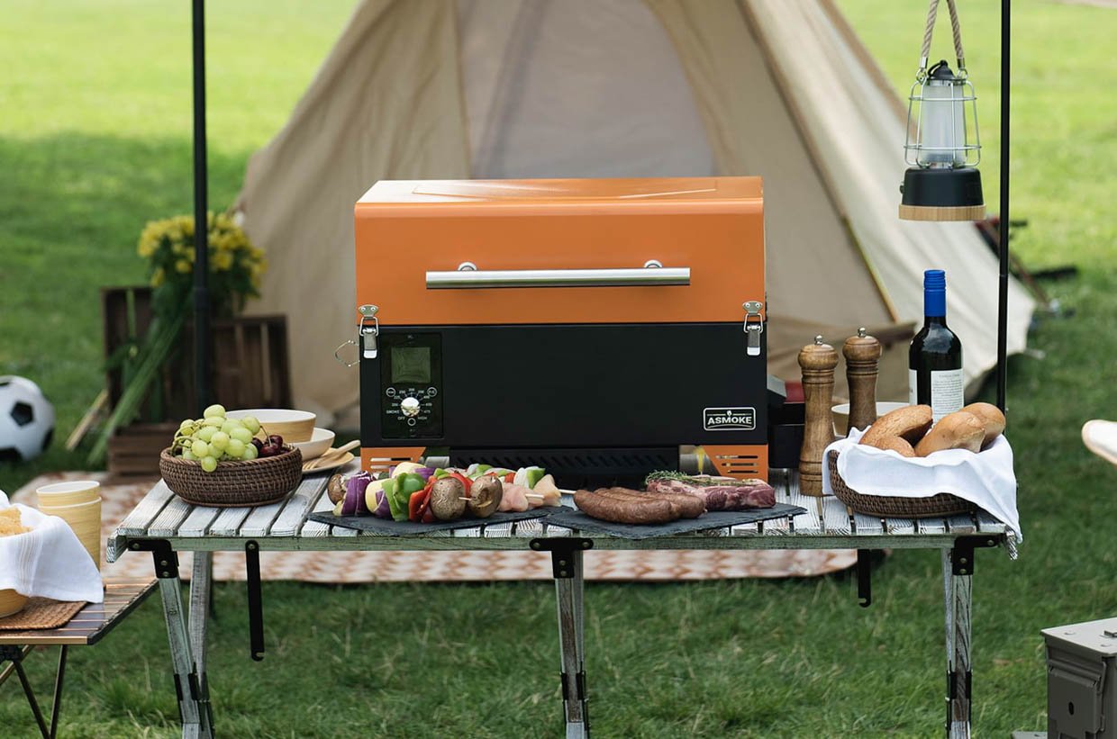 The Asmoke AS350 Portable Pellet Grill Cooks All the Things and Makes Less  Mess