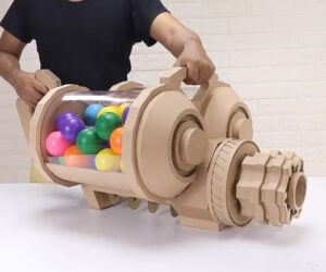 Making a Cardboard Ball Blaster
