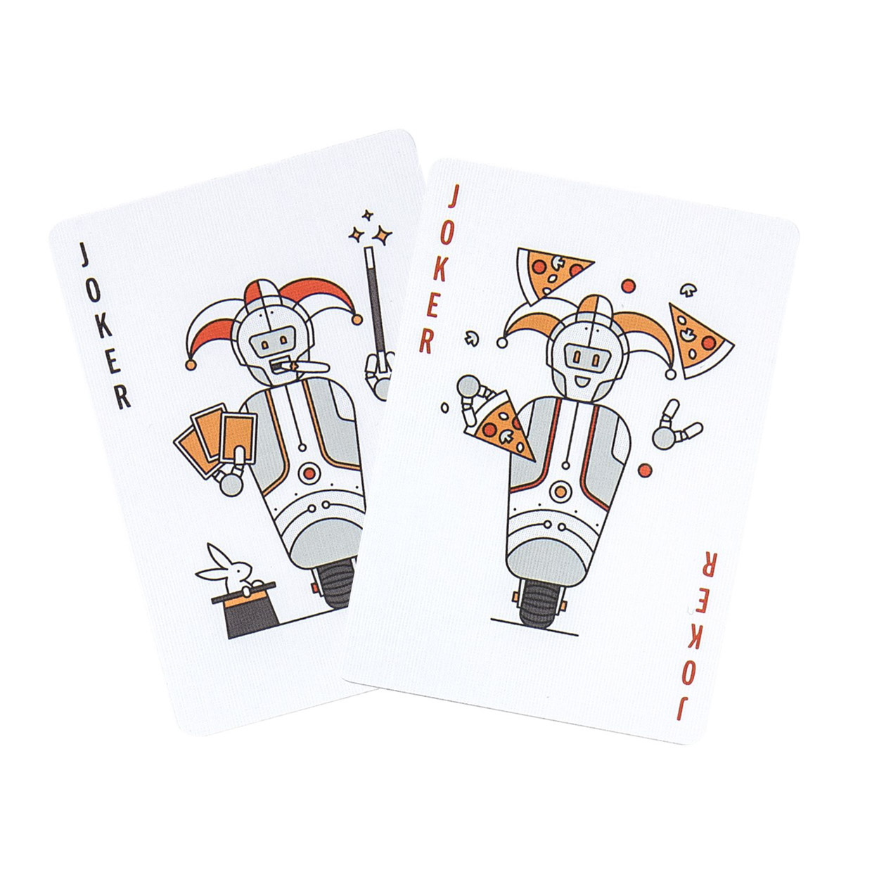 Deck of Robots Playing Cards