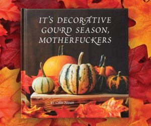 It’s Decorative Gourd Season, Motherf**ers
