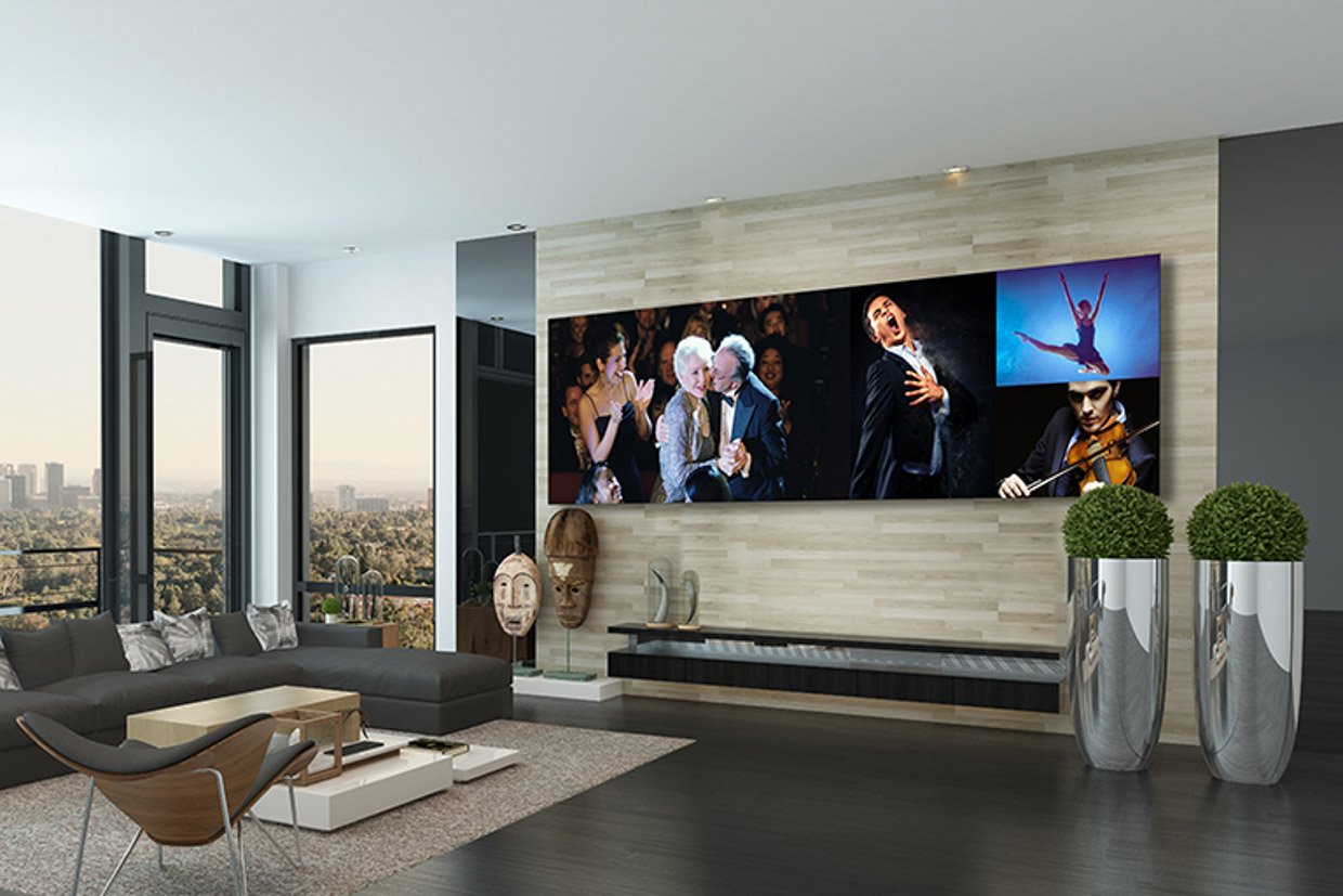 LG DVLED Extreme Home Cinema Displays