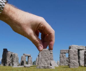 Making a Mini Stonehenge