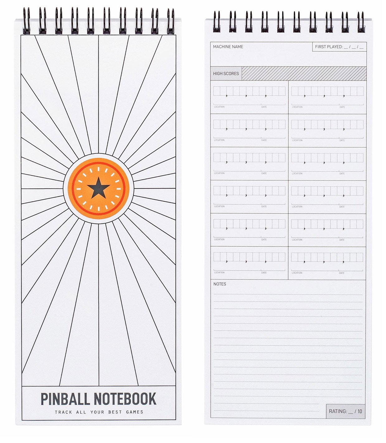 Pinball Notebook