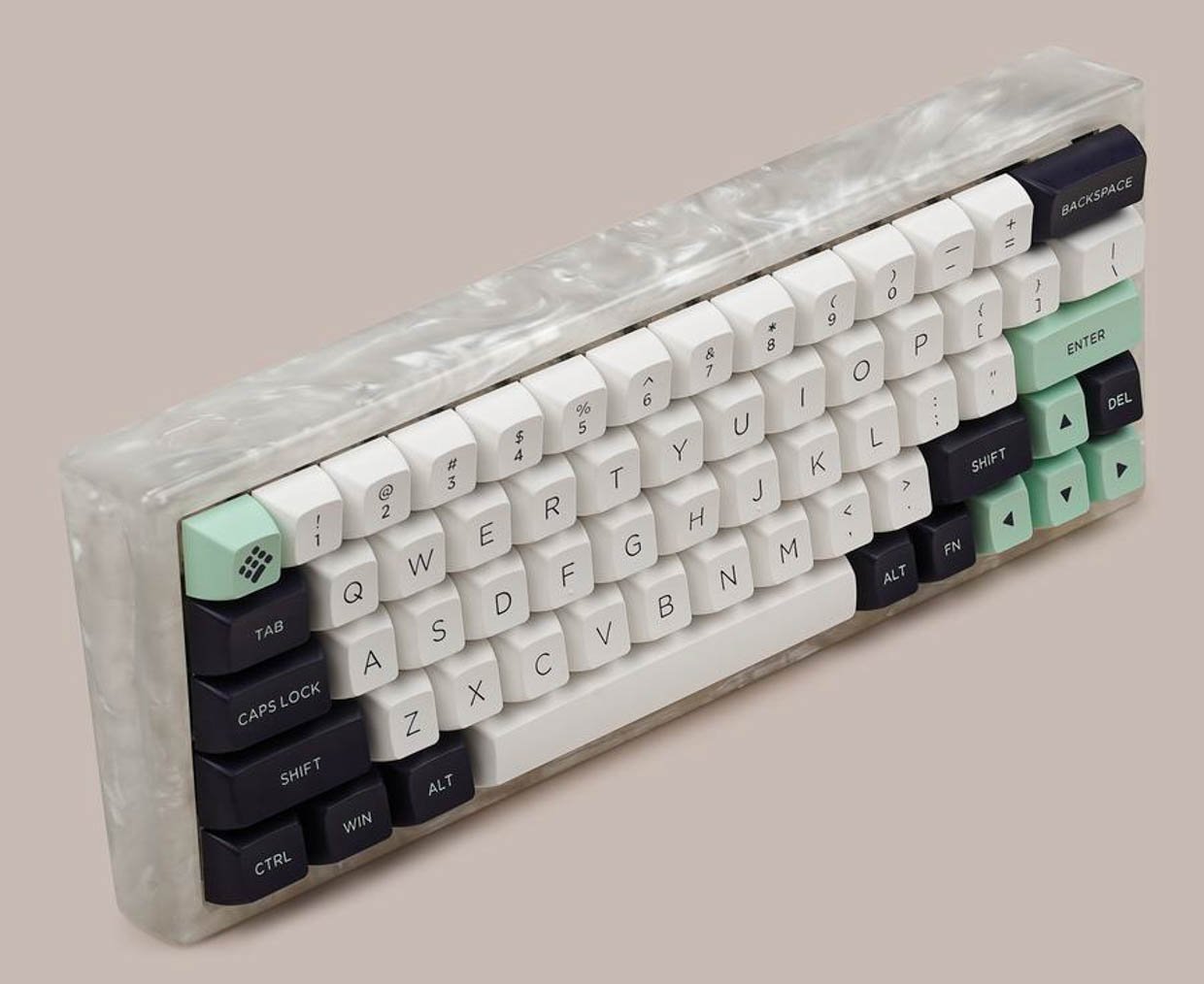Alopow Resin Case Keyboard