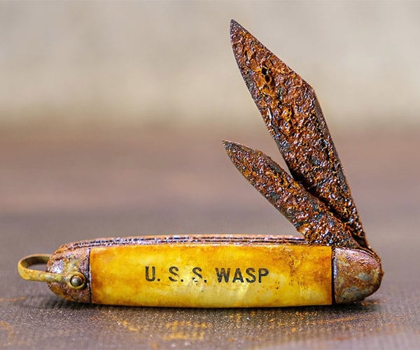 Restoring a Rusty WWII Pocket Knife