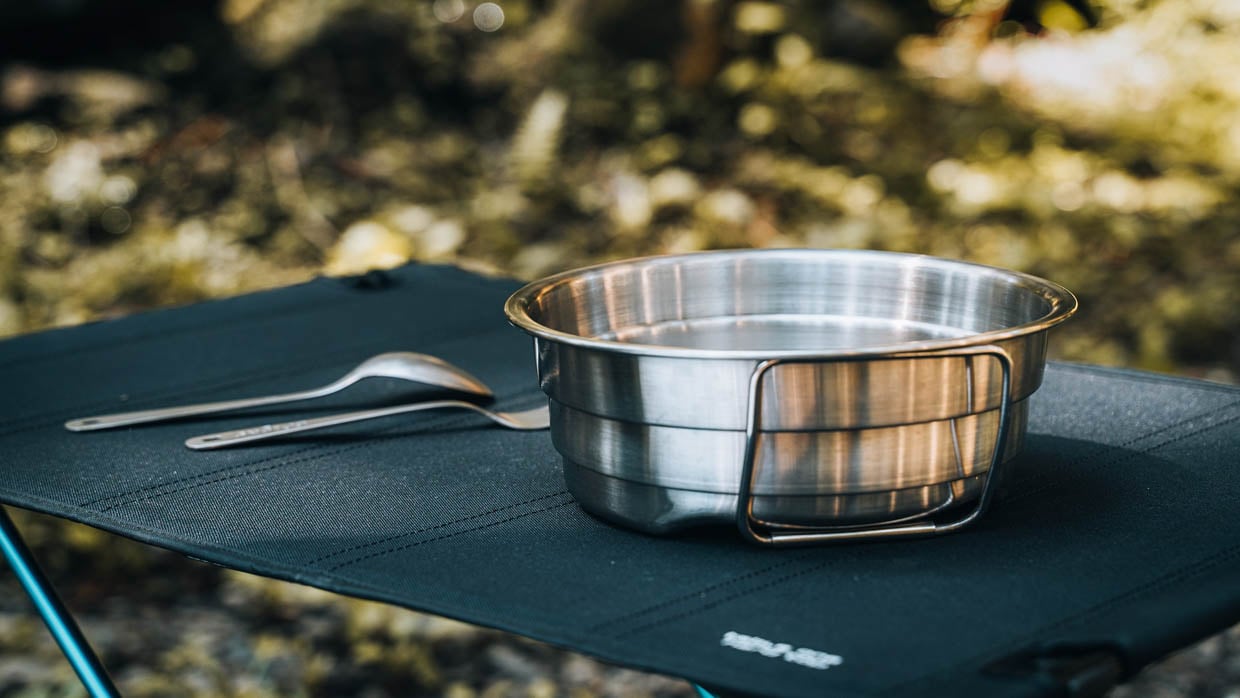 SimpleReal Collapsible Stainless Steel Cookware