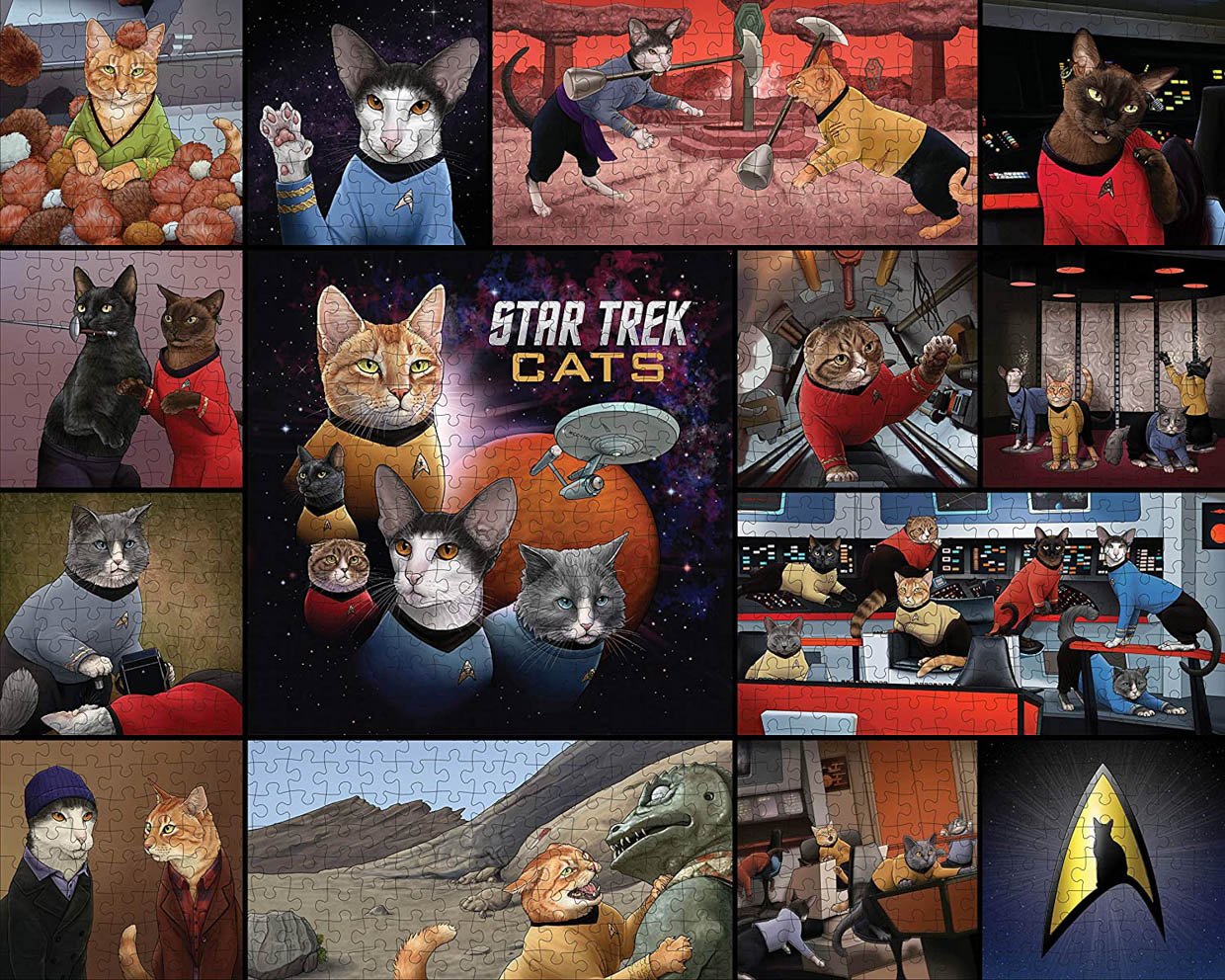 Star Trek Cats Puzzle
