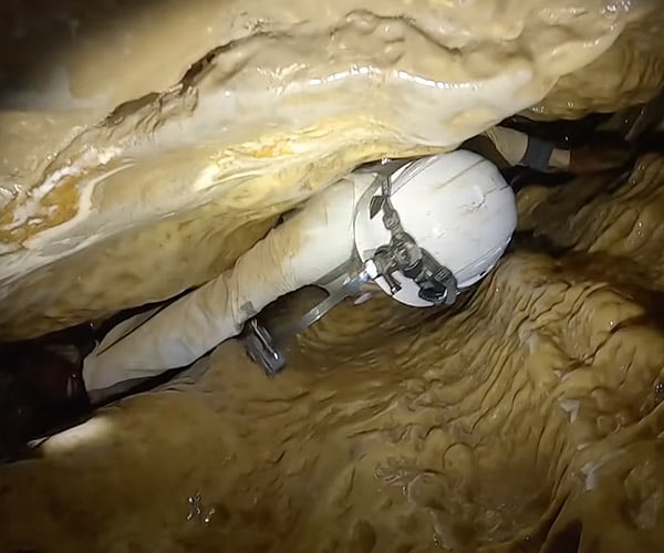 Crawling Through The World’s Tightest Cave