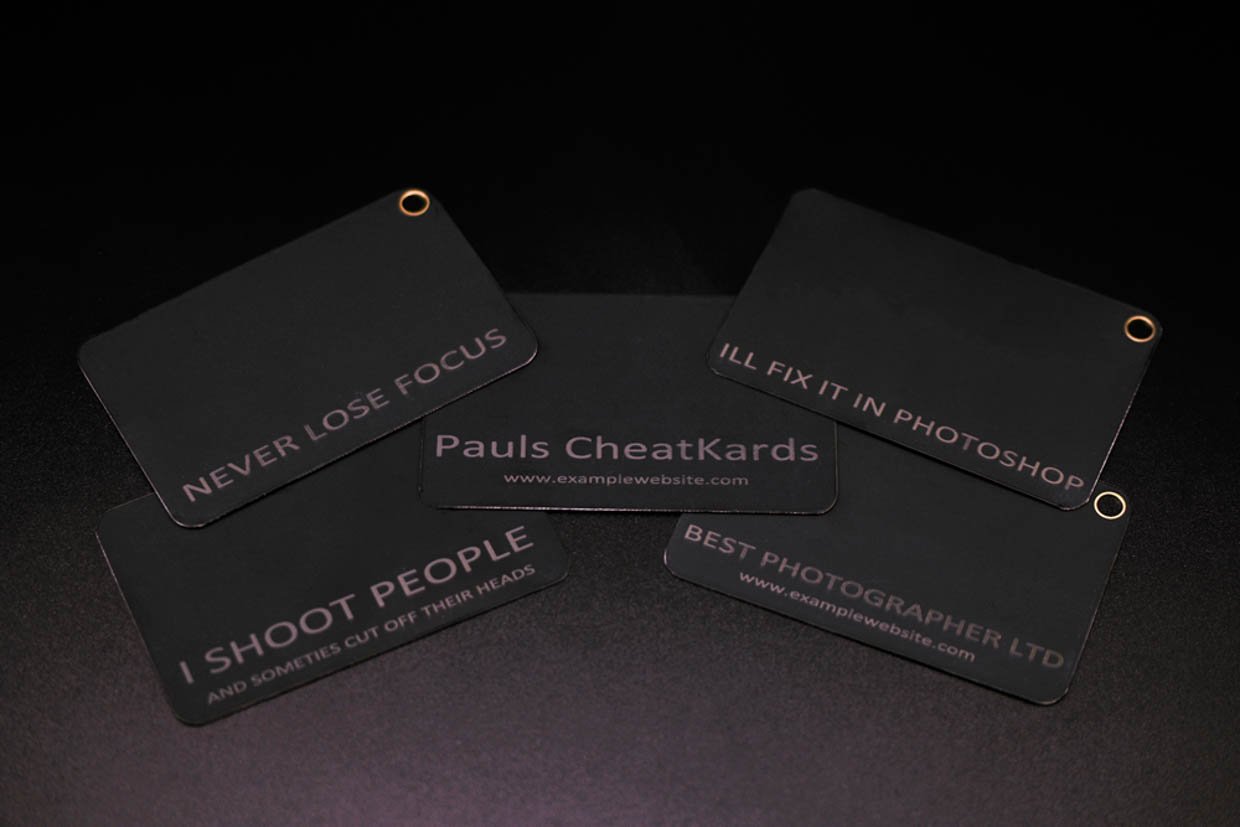 CheatKard Photography Reference Cards