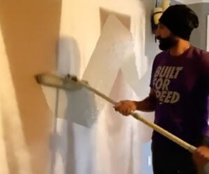Crazy Fast Wall Painting
